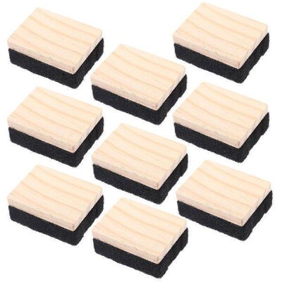 12 Pcs Mini Blackboard Eraser Dry Erasers for Whiteboard