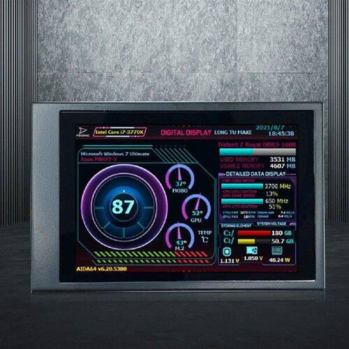 3.5 Inch Display Screen Monitor 320x480 AIDA64 Secondary