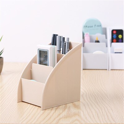Plastic Desktop Organizer Makeup Office Storage Containers S