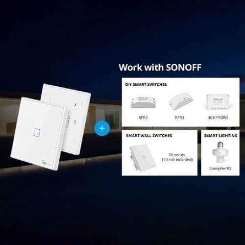 SONOFF T2EU RF Smart Switch Sticky 433MHz Wireless RF