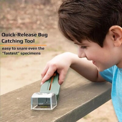 Magnifying Quick Release Worm Catcher Contactless Fly Grabbe
