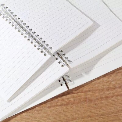 Kraft Paper A5 A6 B5 Spiral Notebook Office Supplies Drawing