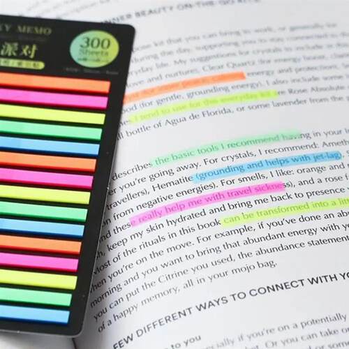 Office Supplies Stationery DIY Decoration Sticky Notes Index