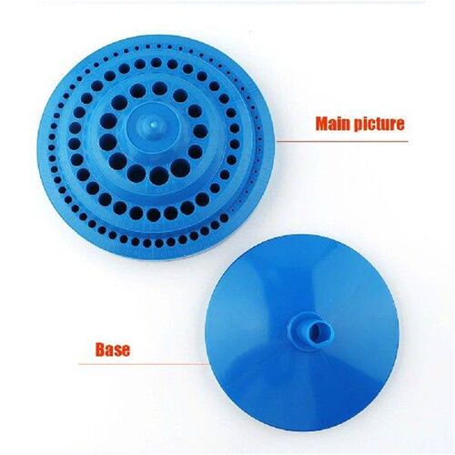 100 Holes Drill Bit Holder Round Shape Drill Bit Display