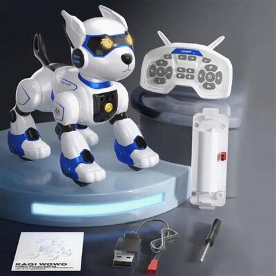Touch-sensitive Robot Pet Robot Dog Toy with Voice Command