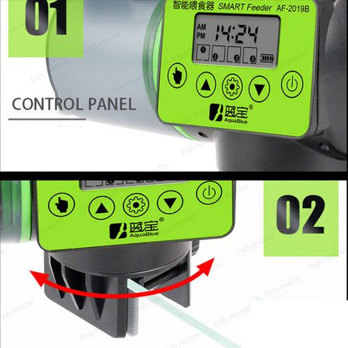 New Aquarium Tank Auto Fish Feeder Timer Digital LCD Automat