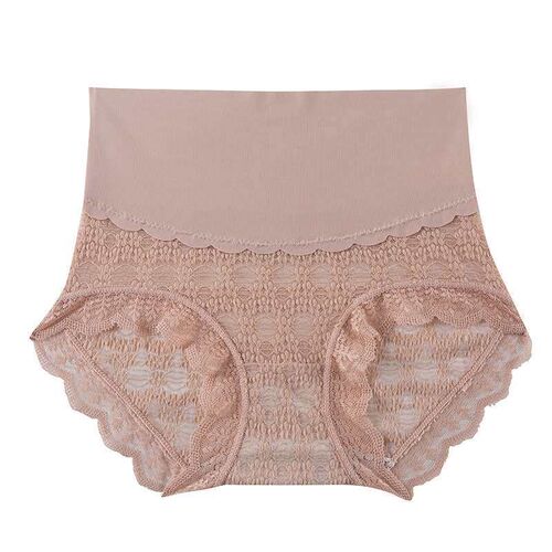 New High Waist Tinted Underwear Womens Summer Thin Breathab