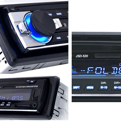 Car Radio 1 din Stereo Player Digital Bluetooth Car MP3 Play