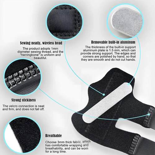Trigger Finger Splint Adjustable Finger Brace with Aluminium