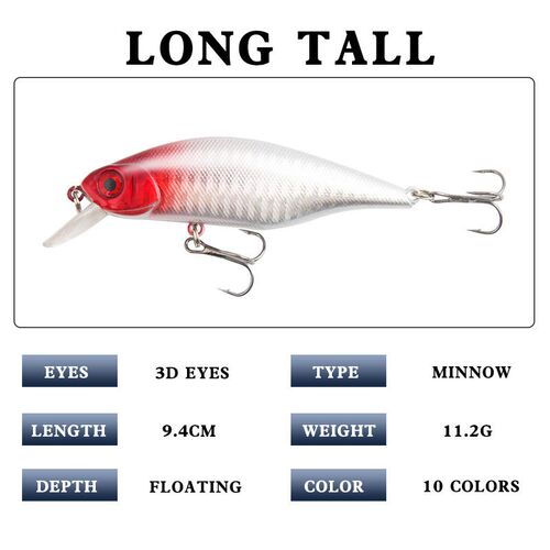 Minolta bait floating water bait 8.5cm/11.2g simulated fake