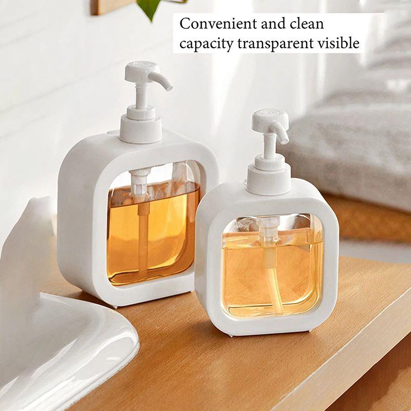 Refillable Soap Pump Dispenser Empty Bottle Dispenser With P图片