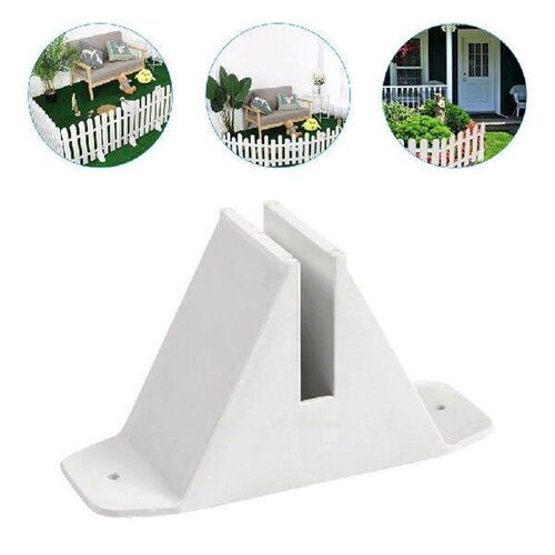 Fence Base Support Garden Fences Holder Gate Stand