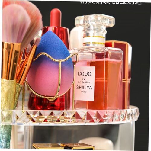 360 Degree Rotating Cosmetic Storage Box Makeup Organizer