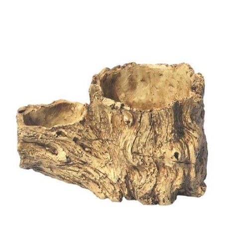 Artificial Driftwood Planter Sculpture Container for