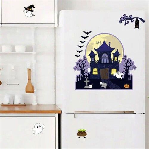 Hd Printing Halloween Stickers Spooky Halloween Stickers
