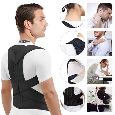 New Back Brace Posture Corrector for Women and Men Upper Bac