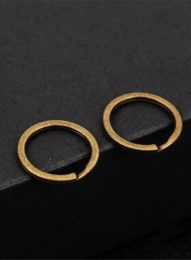 20pcs Antique Bronze 25mm 28mm 30mm Keyring Split Key Ring C