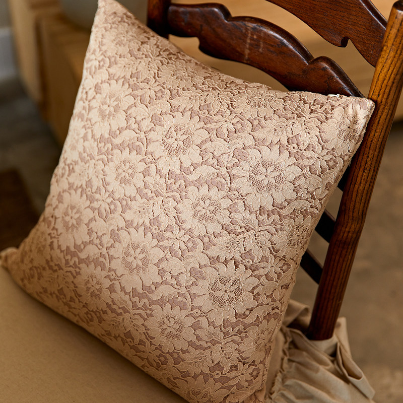 偏爱集法式蕾丝鱼尾抱枕高级感床上靠枕高档客厅沙发复古腰枕靠垫,居家布艺,床头靠垫,淘宝优惠券,粉丝福利购,淘宝优惠卷