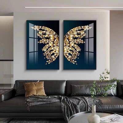 Butterfly Light Luxury Living Room Decoration Restaurant Two