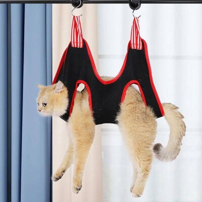 New Pet Cat Grooming Hammock Helper XS-L Cat Dog Hammock Dog