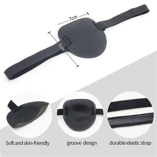 1 Pcs Eye Patch Eye Patches For Adults Adjustable Soft Ambly