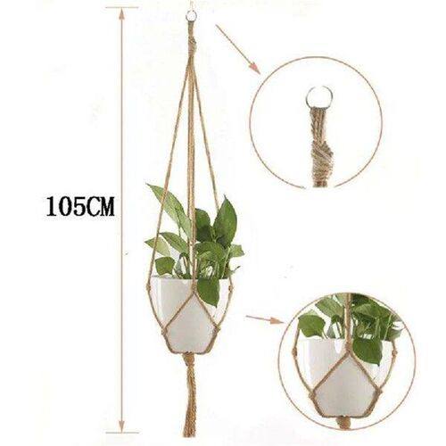 Handmade Macrame Plant Pot Tray Plant Pot Hanger P Macrame