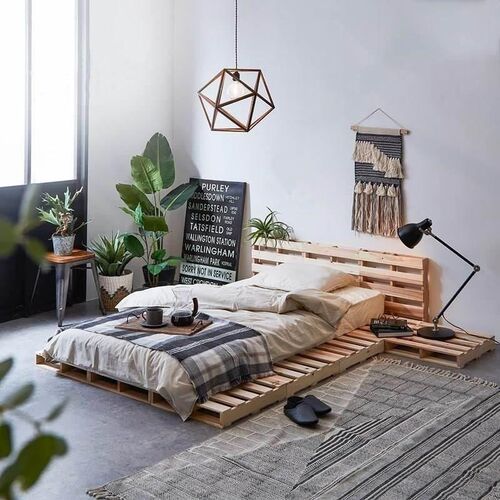 Cargo pallet wood bunk bed Japanese free combination bed Nor