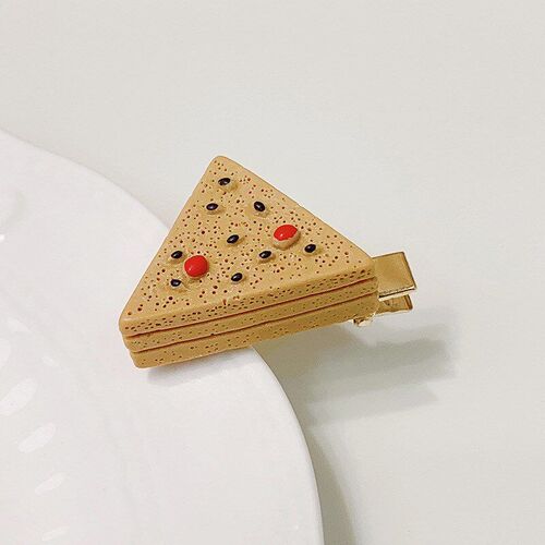 Cute Cute Simulated Food Hairpin for Girls Bun Creative Side