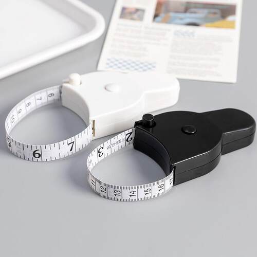 Automatic precision measuring tape for waist, bust, hips, ar