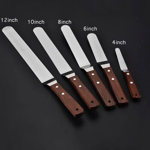4/6/8/10/12 Inch Stainless Steel Cake Spatula Butter Cream I