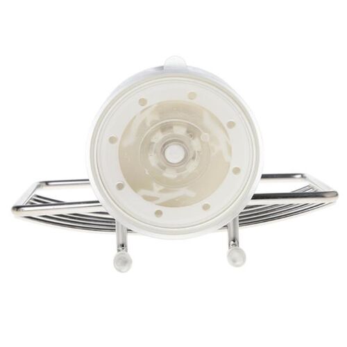 Stainless Steel Vacuum Suction Cup Soap Saver Dish Soap Tray