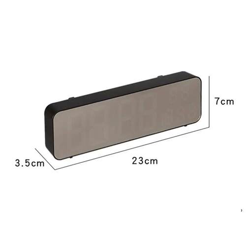 Led Digital Wall Clock Large Screen Wall-Mounted Time