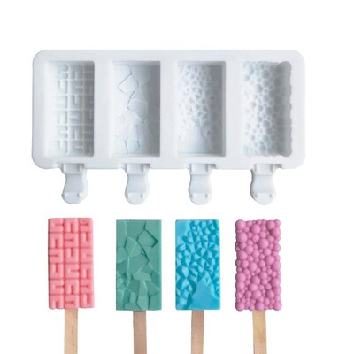 Cake Pop Silicone Ice Cream Mold DIY Chocolate Dessert Popsi