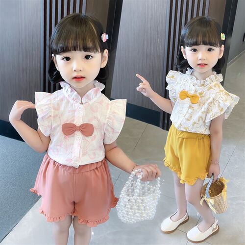 Girls Fashionable 2Piece Outfit for Summer 2025 Cute Kids Cl