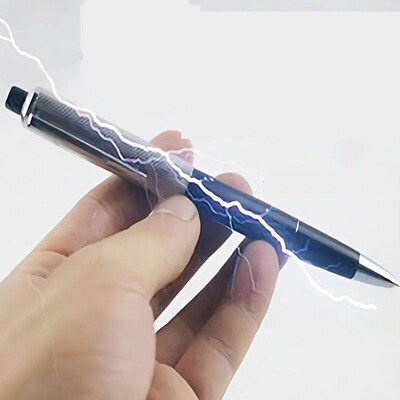 Prank electric pen toy for students, an energizing and misch