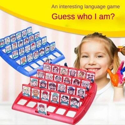 Who Is It Classic Board Games Interactive Party Game Family