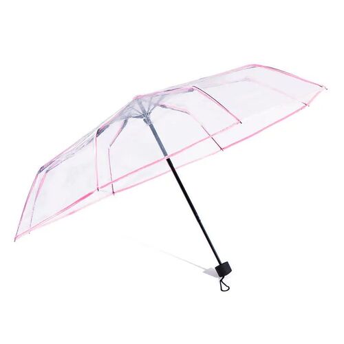 Transparent Automatic Umbrella Womens Umbrella Folding Para