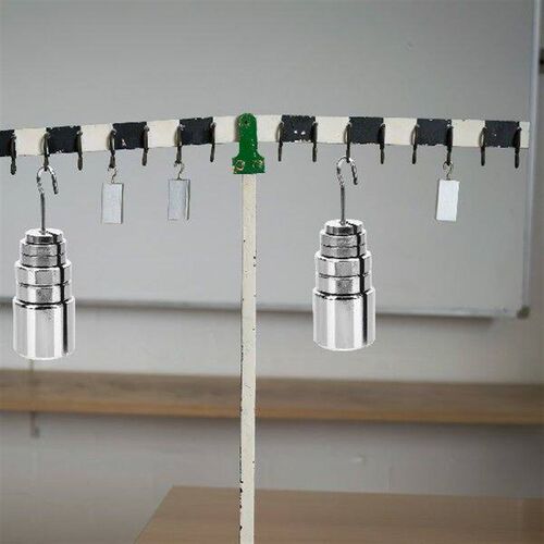 350g Slotted Weights Set Metal Mass Discs with Hanger Box