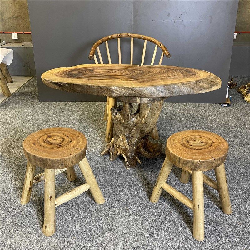 实木沙发茶几原木圆形香樟木边几茶桌民宿矮桌飘窗茶几,住宅家具,家用茶台/茶桌,淘宝优惠券,粉丝福利购,淘宝优惠卷