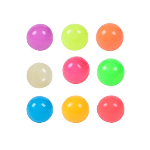 2pcs Luminous Sticky Target Balls Sticky Wall Decompression