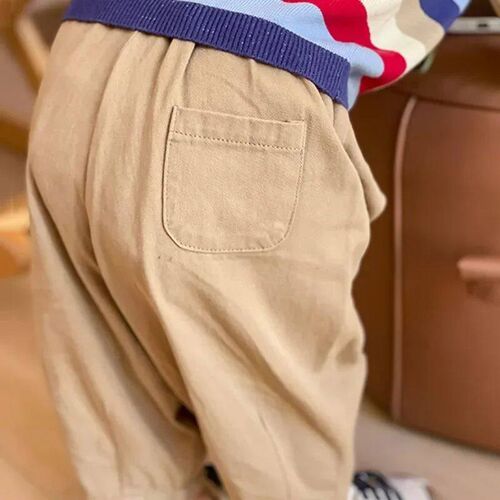Solid Boy Kids Fashion Trousers Toddler Clothes Summer Sprin