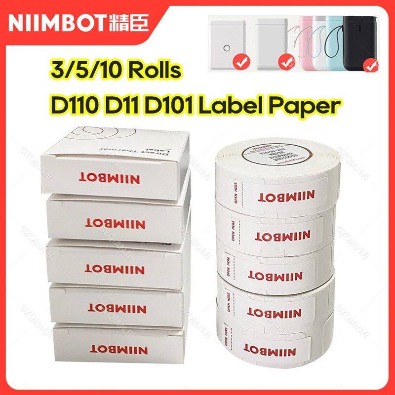 Niimbot D11 D110 D101 Label Printer er Waterproof Anti-Oil P图片