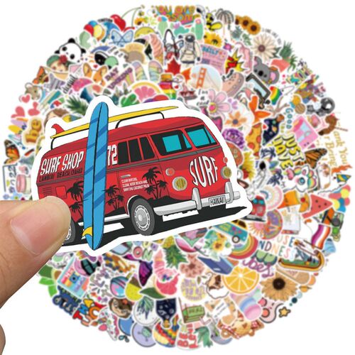 10/30/50PCS Cartoon Small Fresh and Cute Decoration DIY Stic