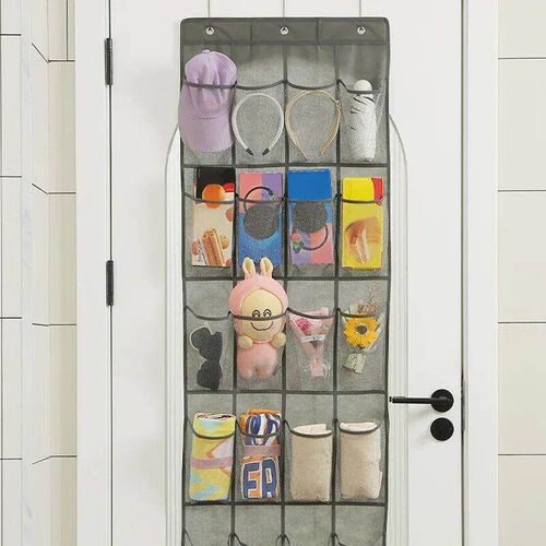 Wall Hanging Shoe Storage Organizer Bag Shoes Rack Over The