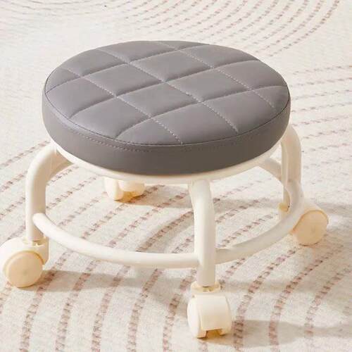 Pulley, Low Stool, Universal Wheel, Small Stool, Seat with W