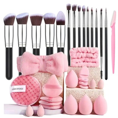 Professional 14PCS Makeup rushes Set Soft Fluffy Foundation