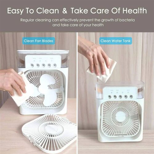 Misting Fan With Five Holes For Humidification Portable Hand