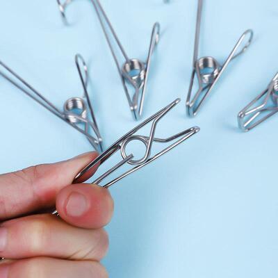 Multifunctional bathroom stainless steel clips for drying so