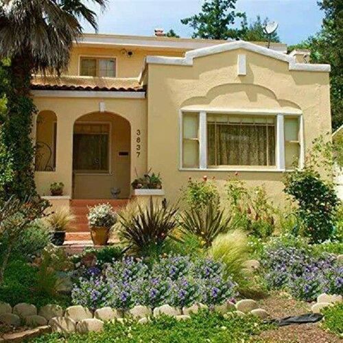 4 Bundles Artificial Flowers Fake Outdoor Plants Faux