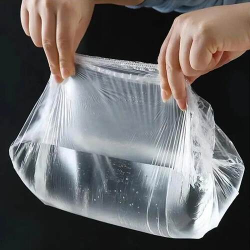 200 Piece White Cling Film, Elastic and Transparent, Suitabl